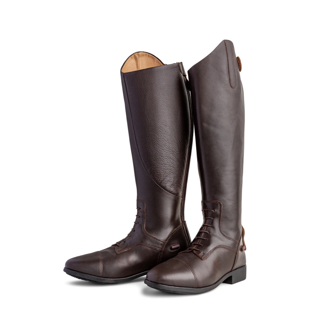 Cavalier Leather Tall Boots - Brown