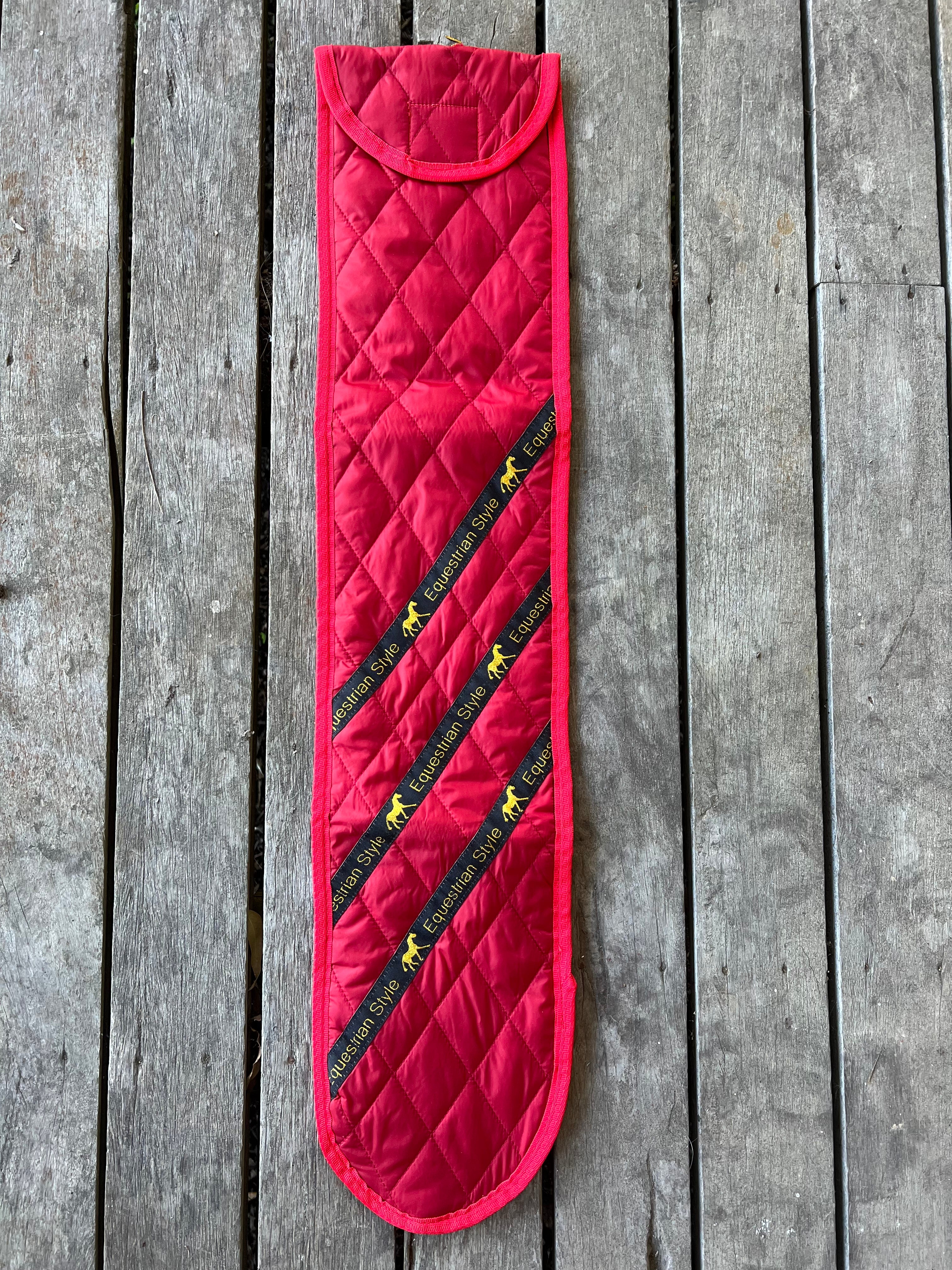 Quilted cane cover